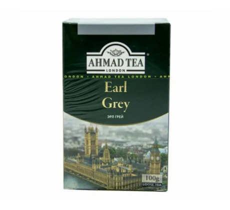 Чай черный «Ahmad Tea» Earl Grey, 100г