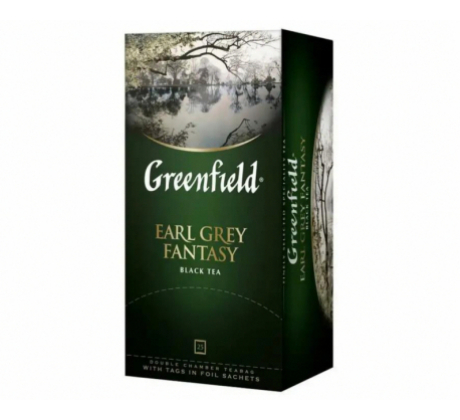 Чай черный «Greenfield» Earl Grey Fantasy, 25пак.