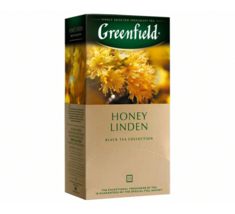 Чай черный «Greenfield» “Honey Linden”, 25пак.