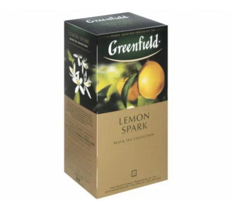 Чай черный «Greenfield» Lemon spark, 25пак.