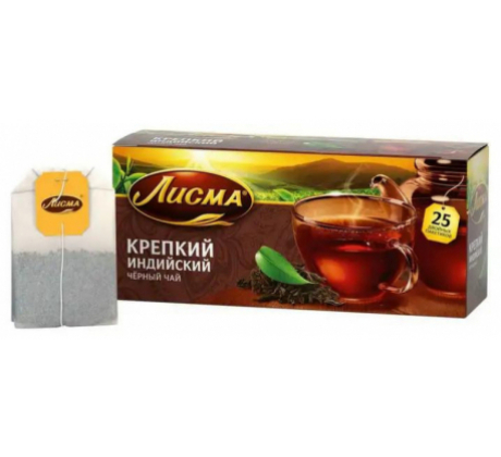 Чай черный «Лисма» “Крепкий”, 25пак.