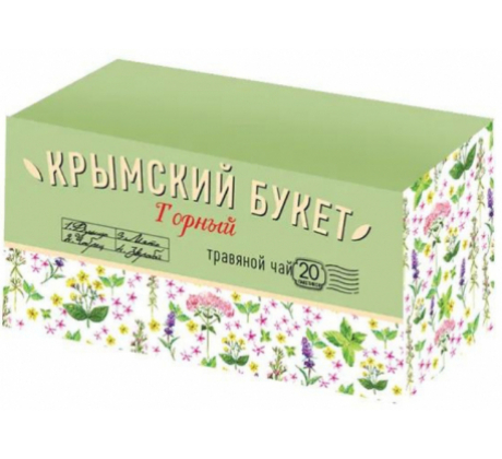 Чай травяной Горный «Крымский букет», 20 пак.