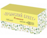Чай травяной Ромашка/ Ромашка и мята/ Ромашка и мед «Крымский букет», 20 пак.
