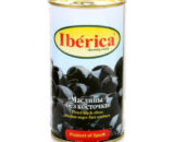 Маслины «Iberica» черные без косточки, 420г
