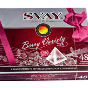 Набор чая «SVAY» Berry Variety, 48 пак.