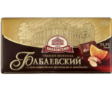 Шоколад темный «Бабаевский» с апельсином и миндалем, 100г