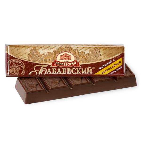 Батончик «Бабаевский» с шоколадной начинкой, 50г