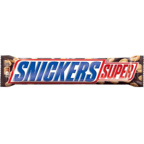 Батончик шоколадный «Snickers» Супер, 80г