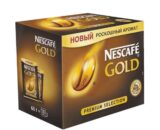 Кофе «Nescafe» Gold растворимый сублимированный, 30пак.