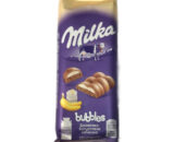 Шоколад «Milka» Bubbles Бананово-йогуртовая начинка, 92г