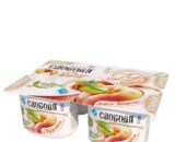 Йогурт «Слобода» с персиком, 125г