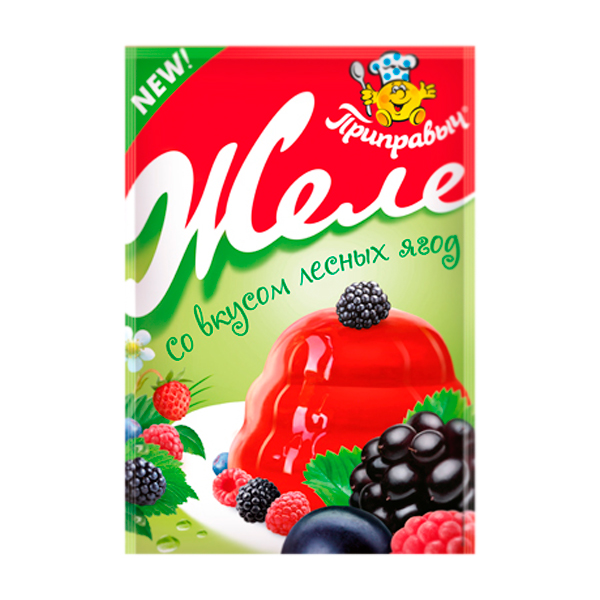 Желе фруктовое «Приправыч» Лесные ягоды, 100г