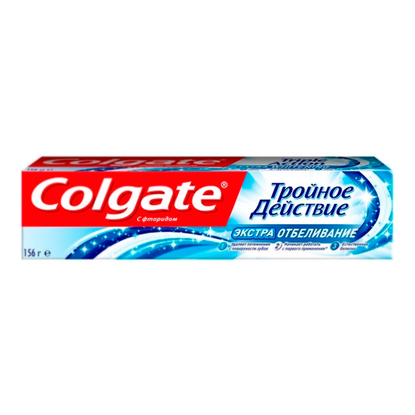 Зубная паста «Colgate» Тройное действие Экстра отбеливание, 100мл